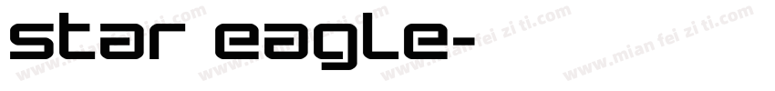star Eagle字体转换